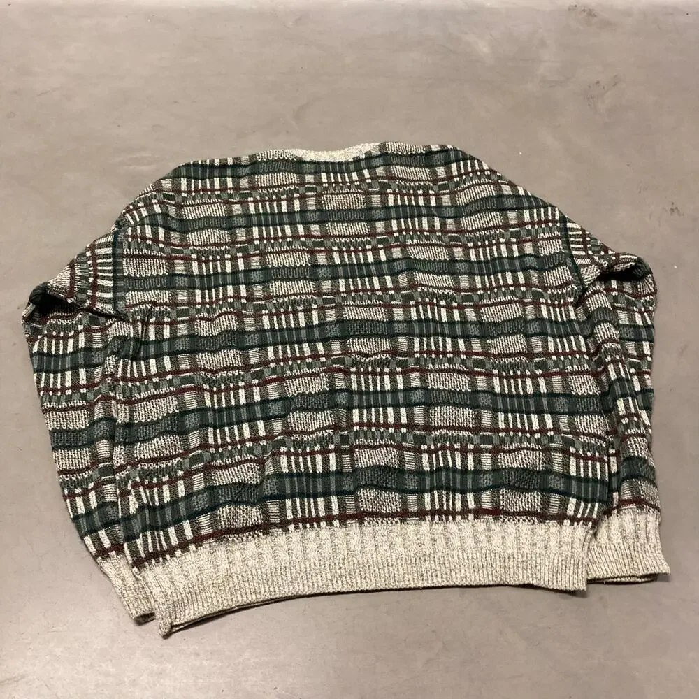 vintage y2k St. John’s Bay patterned sweater